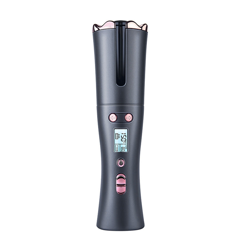 Portable Multifunctional Automatic Hair Curler Usb Charging Smart Wireless Curling Rod