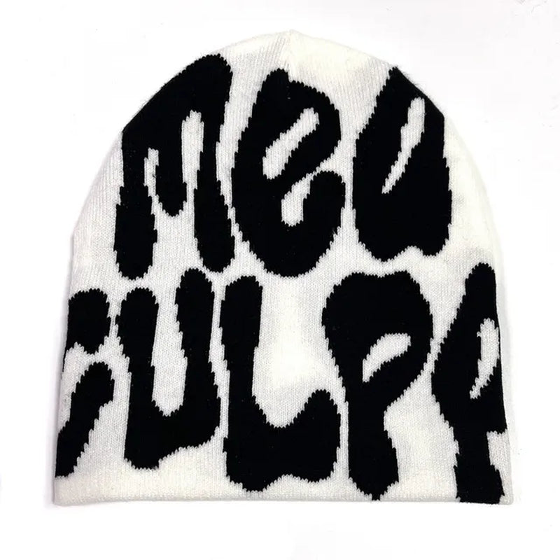 Mea Culpas Beanie Bonnet Y2K Beanies Mea Culpa Women'S Cap Winter for Women Hats Accessories